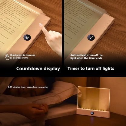 BrightRead LED Tablet Reading Book Light Rechargeable