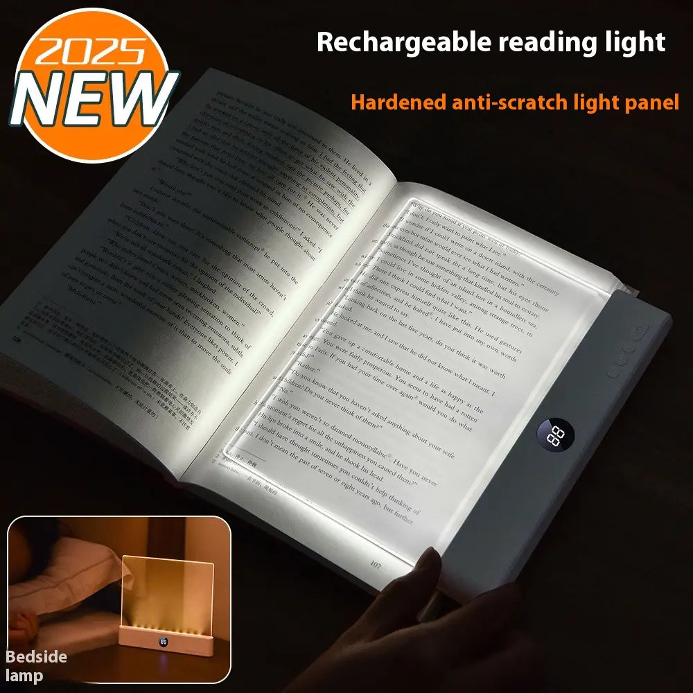 BrightRead LED Tablet Reading Book Light Rechargeable